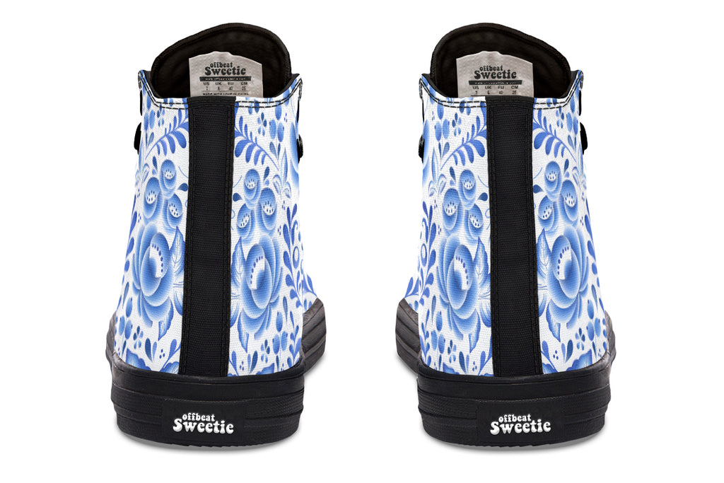 Porcelain High Tops (Wide)
