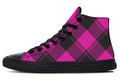 Pretty In Pink Plaid High Tops