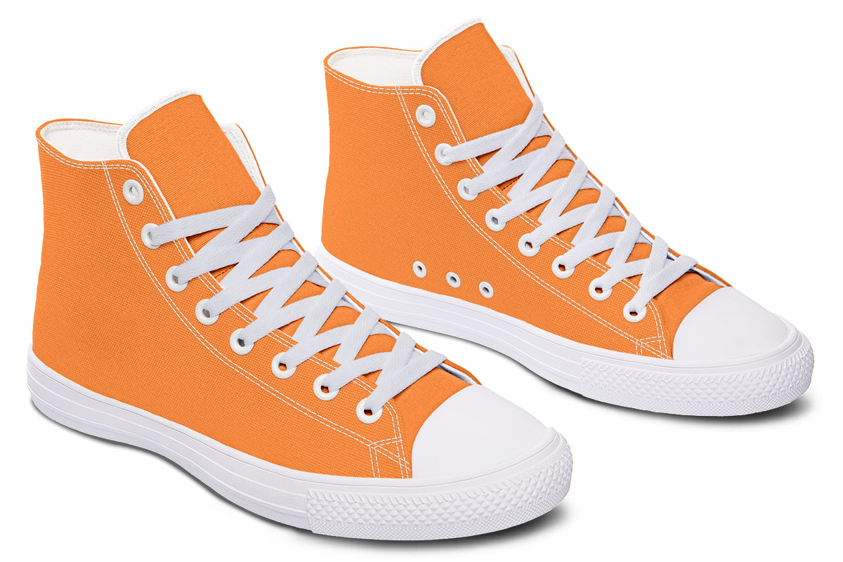Pumpkin Pop High Tops - Offbeat Sweetie