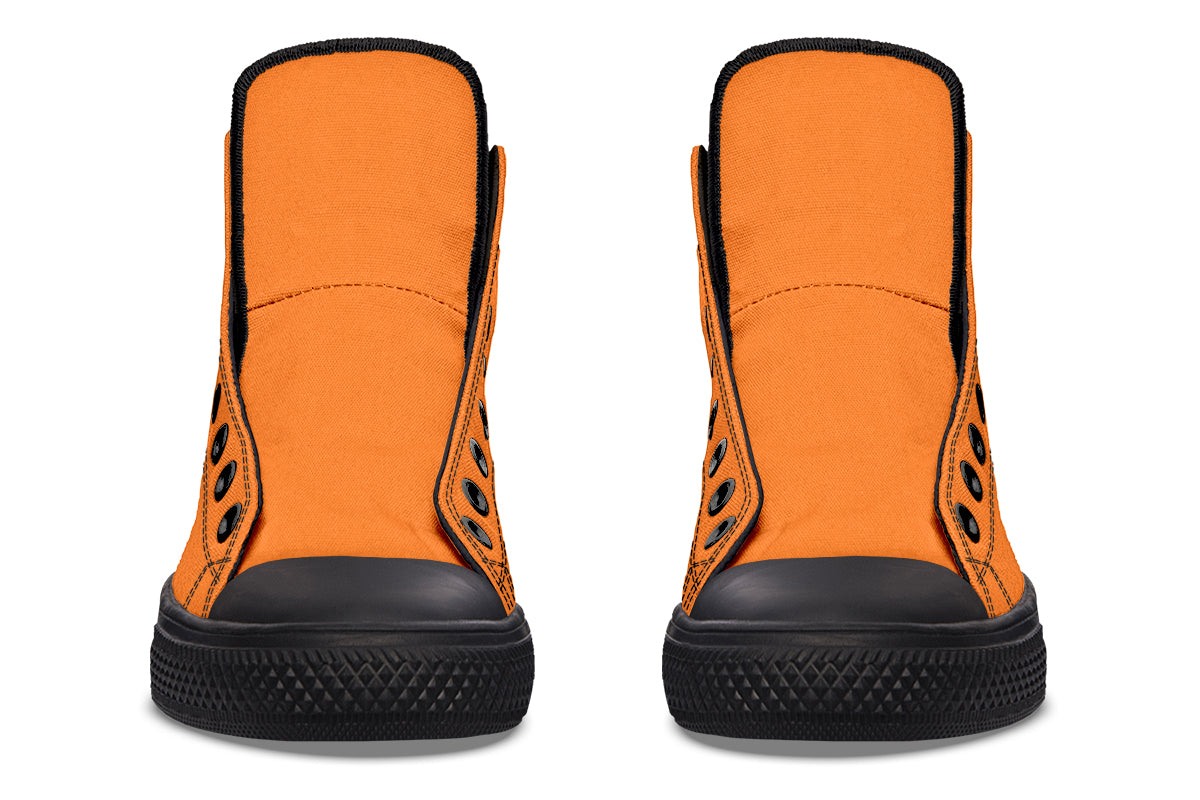 Pumpkin Pop High Tops (Wide)