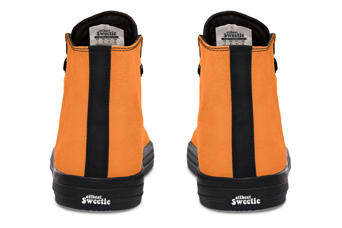 Pumpkin Pop High Tops (Wide)