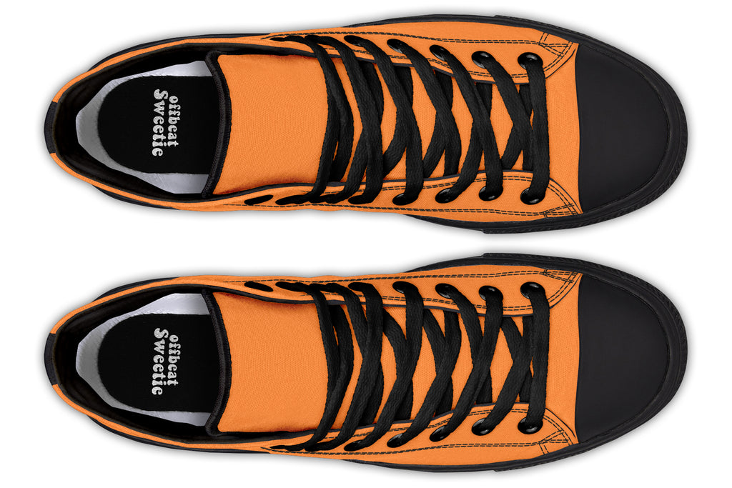 Pumpkin Pop High Tops (Wide)