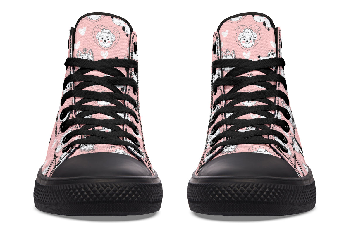 Puppy Love High Tops (Wide)
