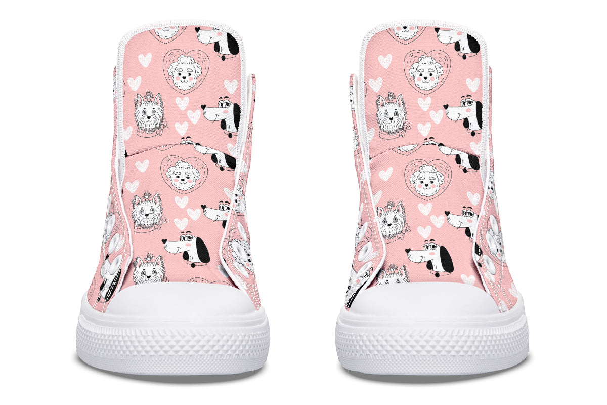 Puppy Love High Tops (Wide)