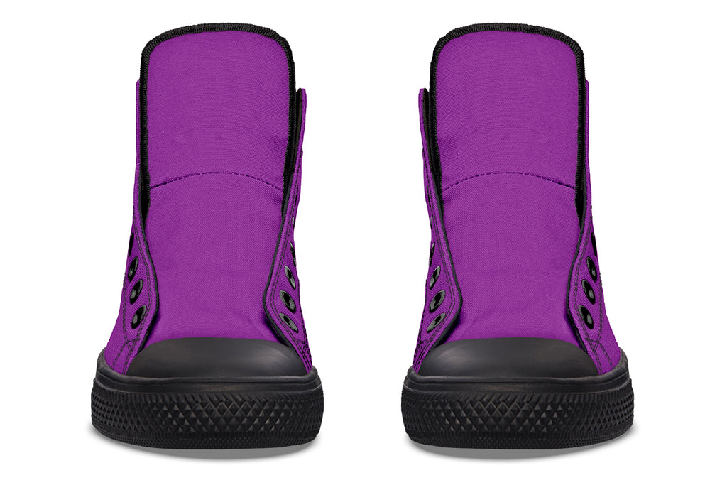 Purple Rain High Tops (Wide)