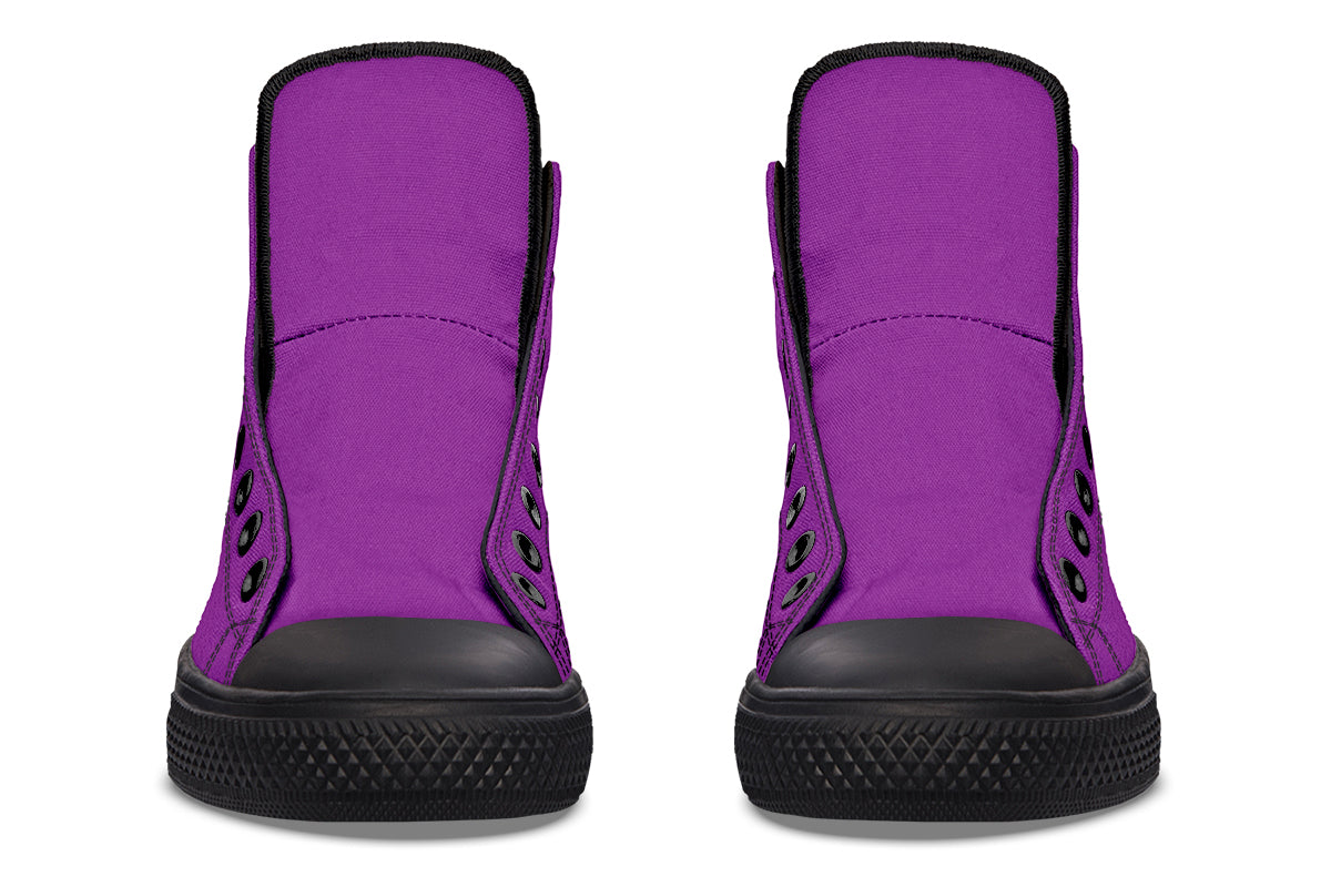 Purple Rain High Tops (Wide)