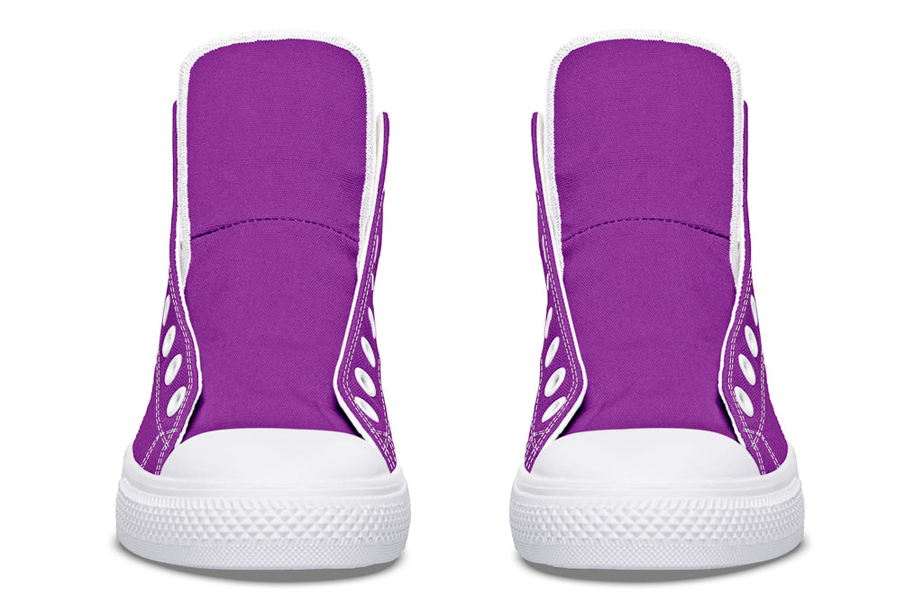 Purple Rain High Tops (Wide)