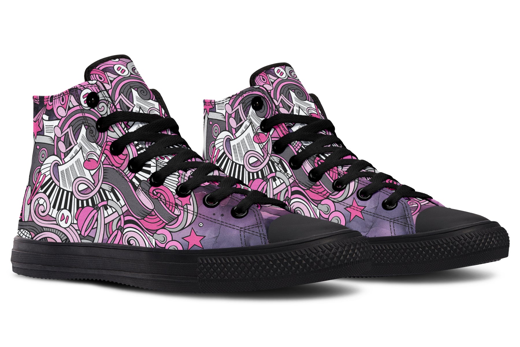 Rock Chic High Tops (Wide)