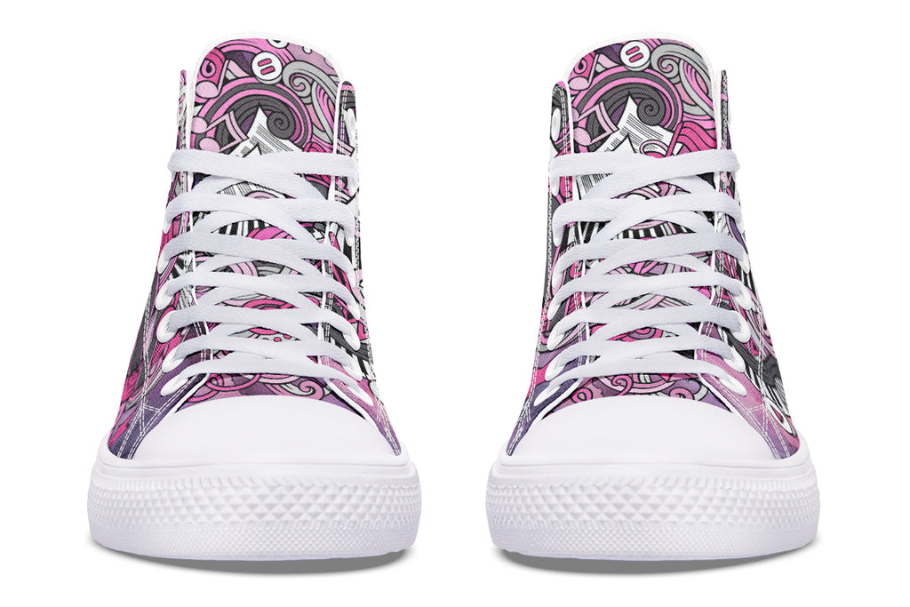 Rock Chic High Tops (Wide)