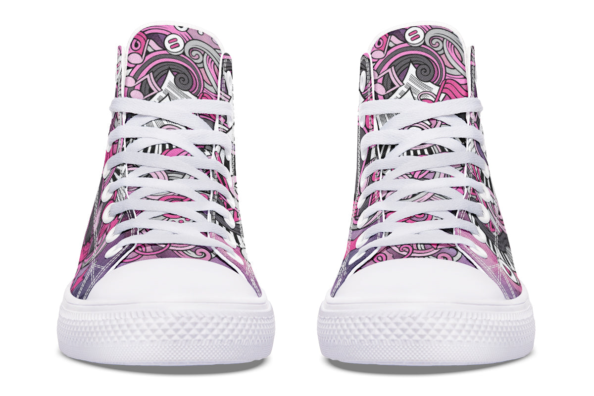 Rock Chic High Tops (Wide)