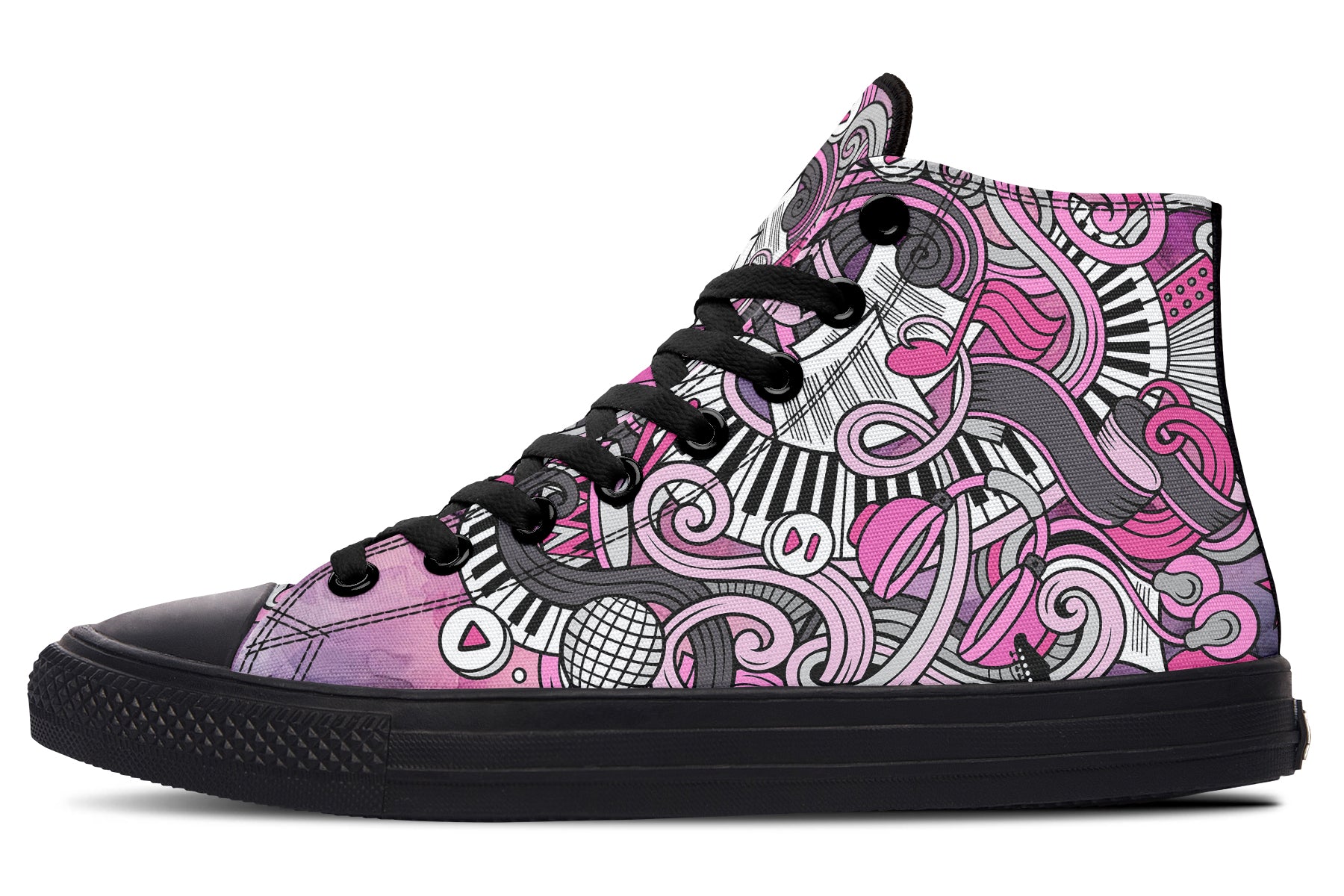 Rock Chic High Tops (Wide)