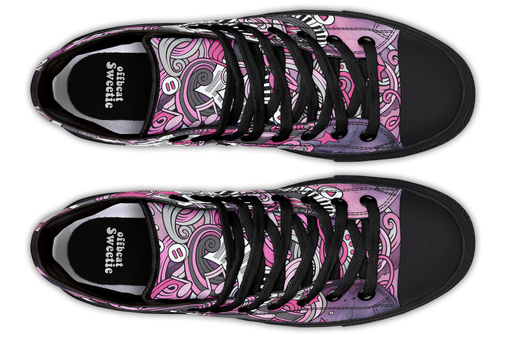 Rock Chic High Tops (Wide)