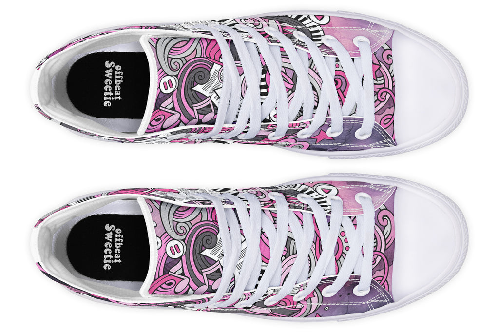 Rock Chic High Tops (Wide)