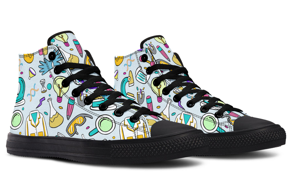STEM Blue High Tops
