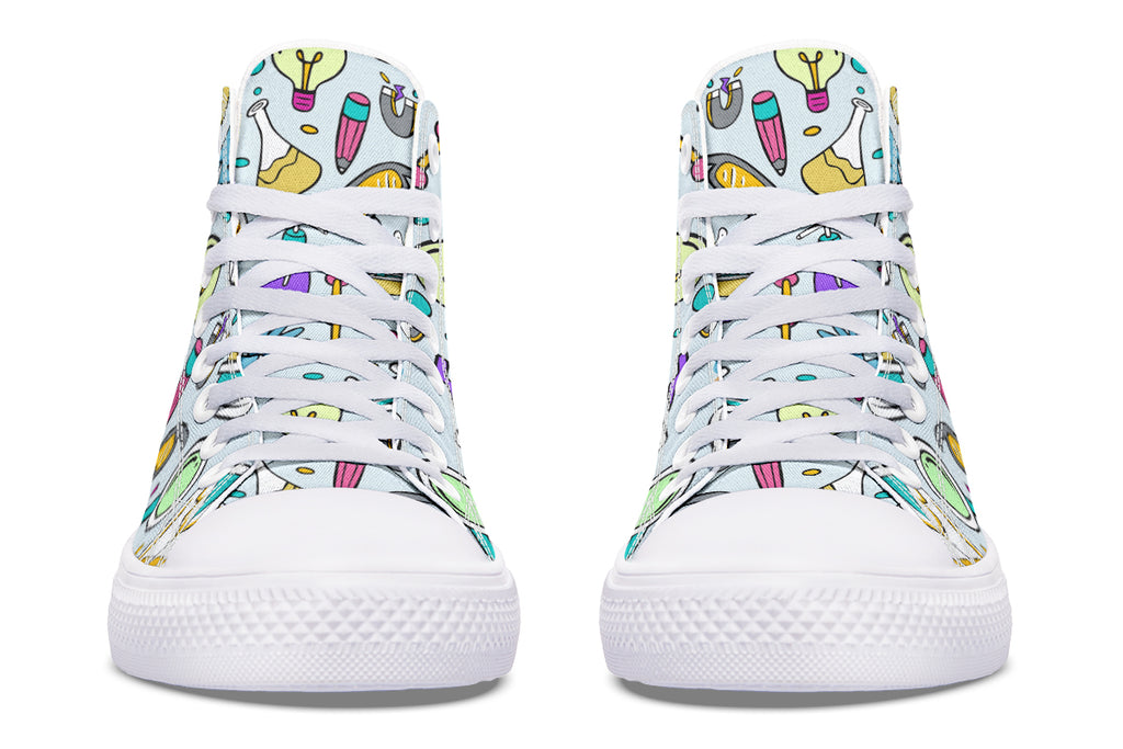 STEM Blue High Tops
