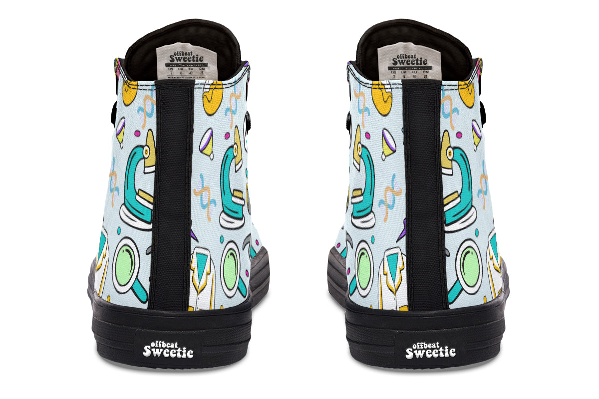 STEM Blue High Tops