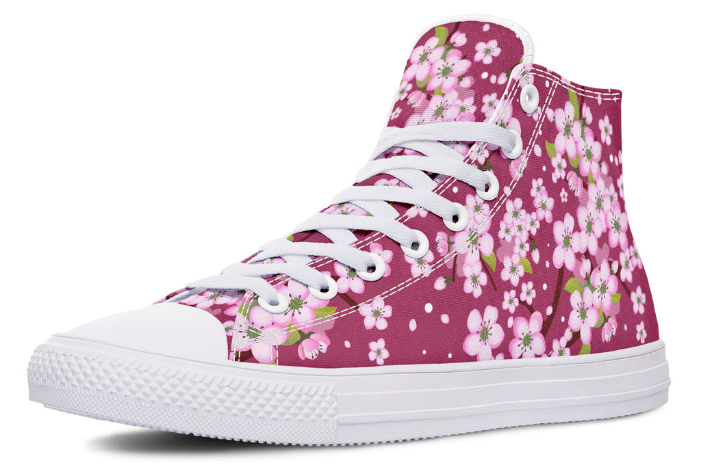 Sakura High Tops - Offbeat Sweetie