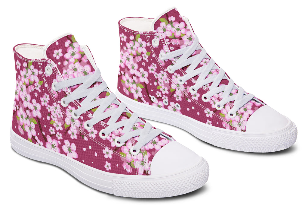 Sakura High Tops - Offbeat Sweetie