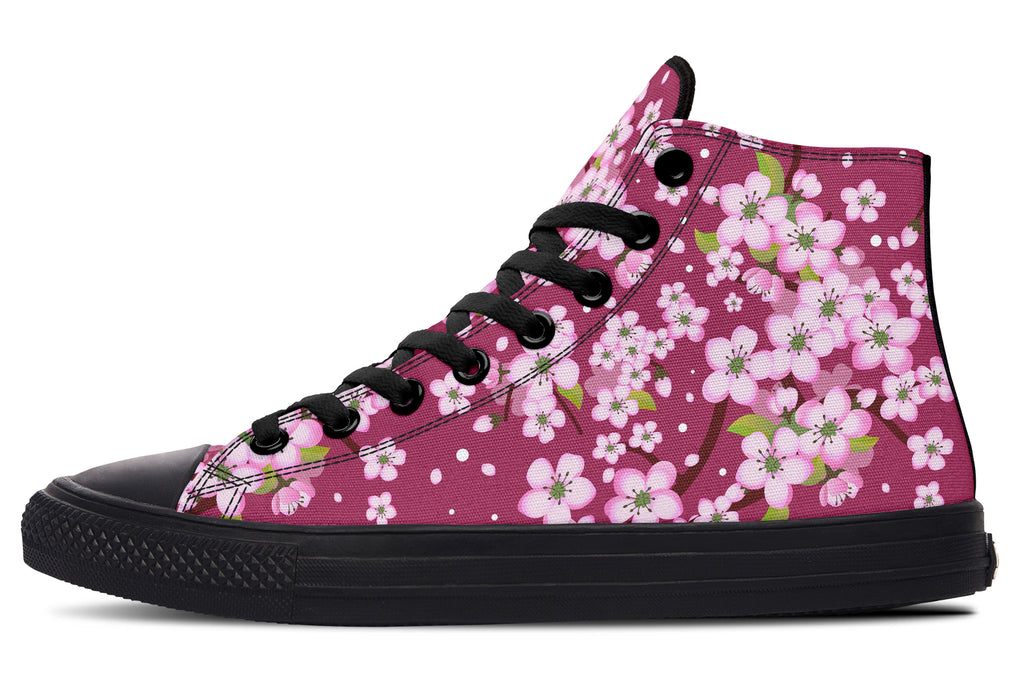 Sakura High Tops - Offbeat Sweetie