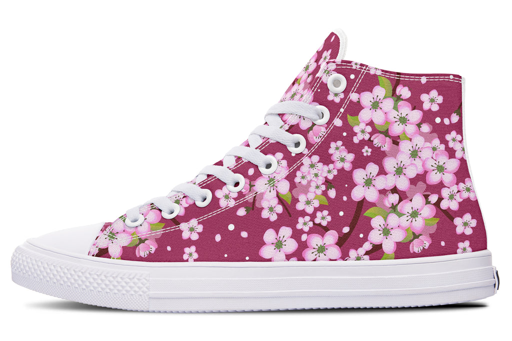 Sakura High Tops - Offbeat Sweetie