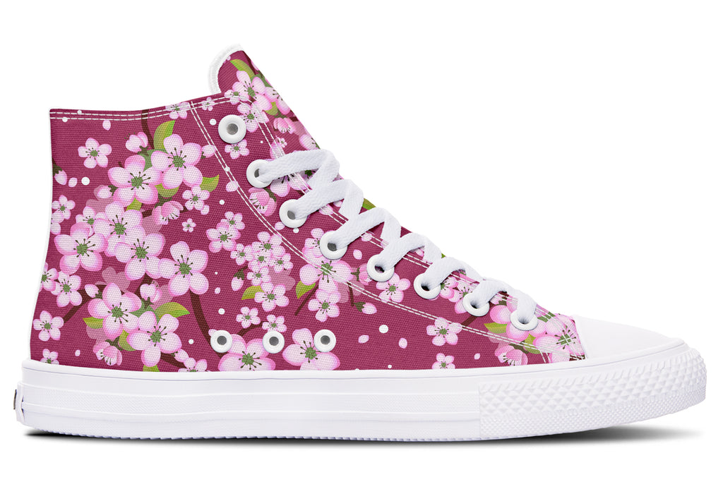 Sakura High Tops - Offbeat Sweetie