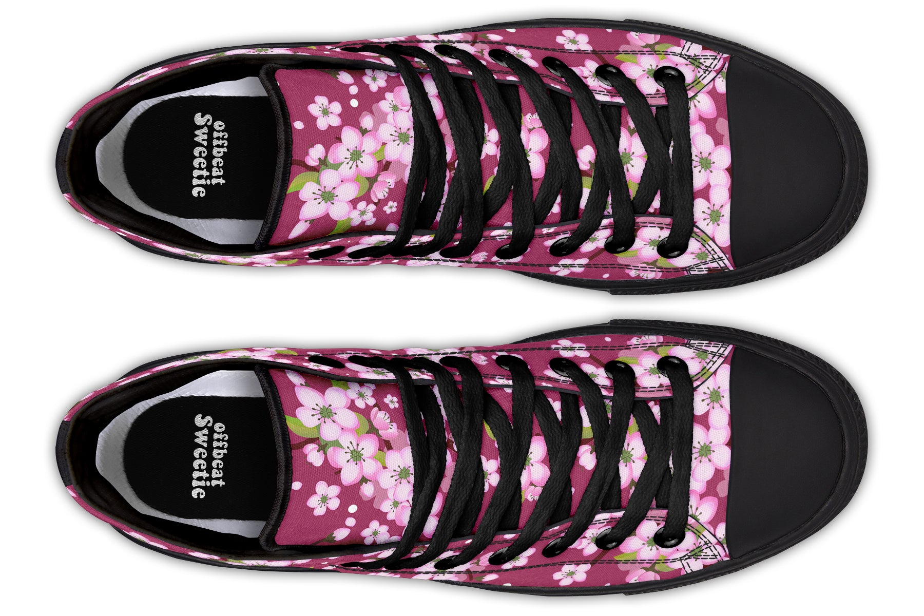 Sakura High Tops - Offbeat Sweetie