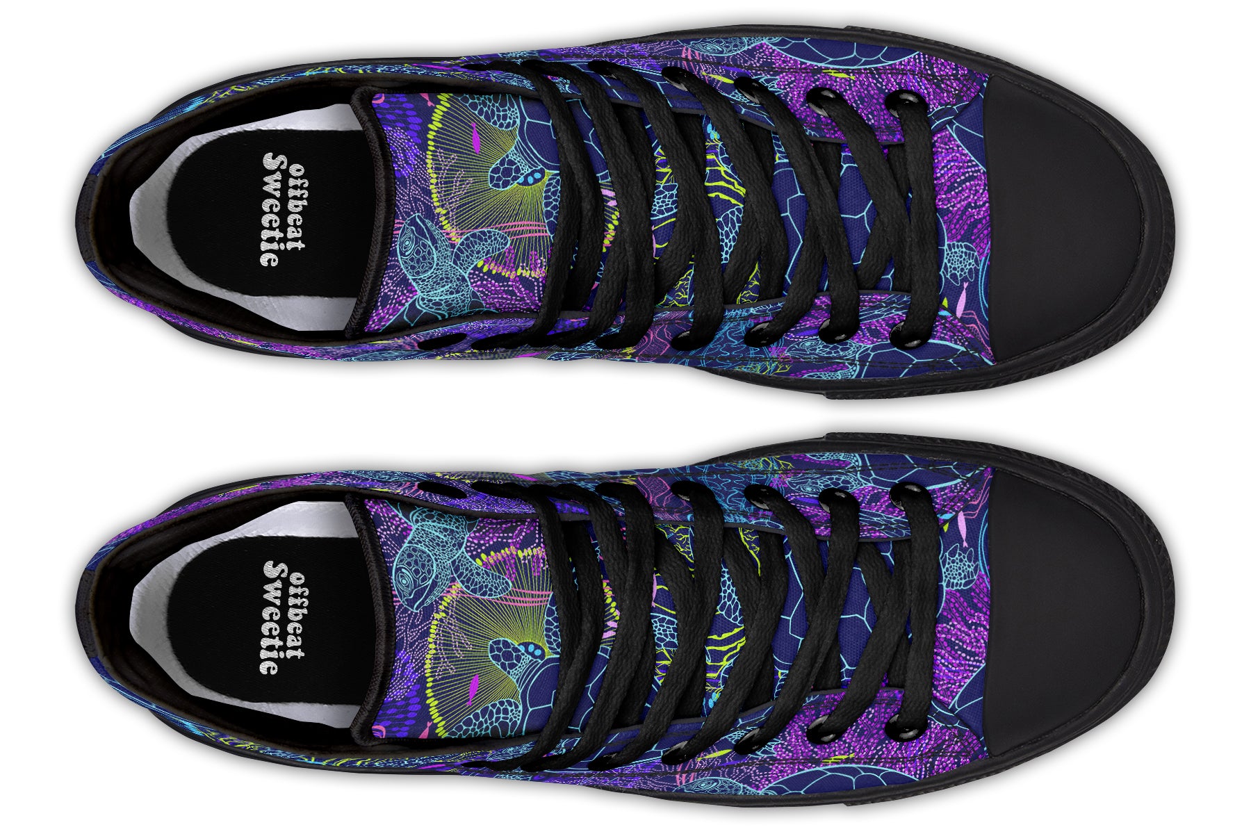 Sea Turtles High Tops (Wide)