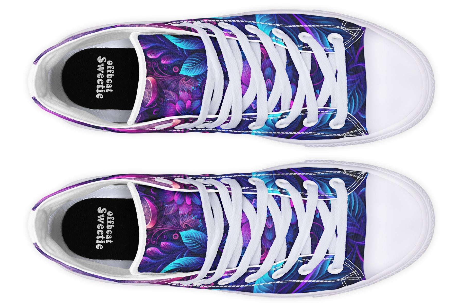 Secret Garden High Tops - Offbeat Sweetie
