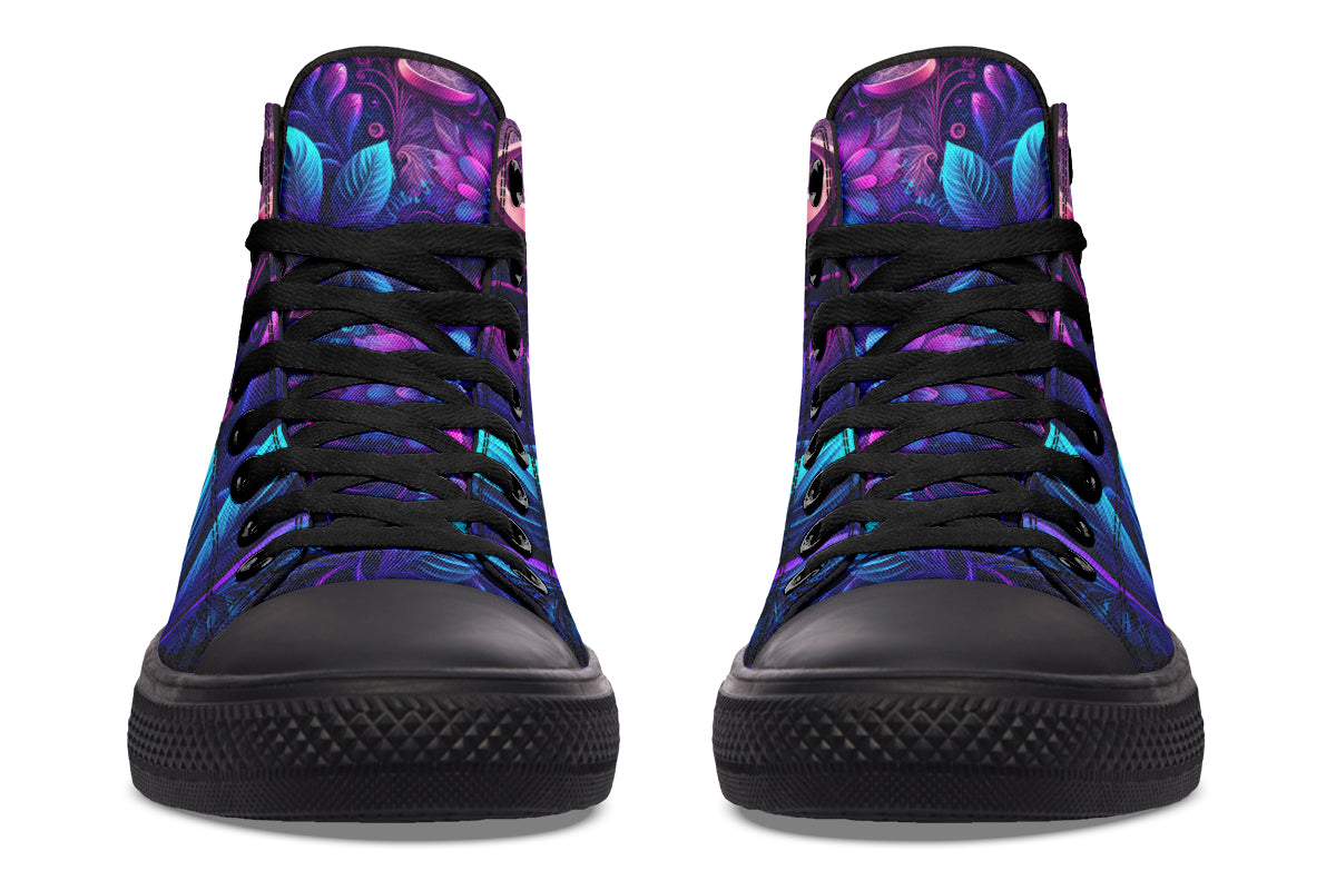 Secret Garden High Tops (Wide)