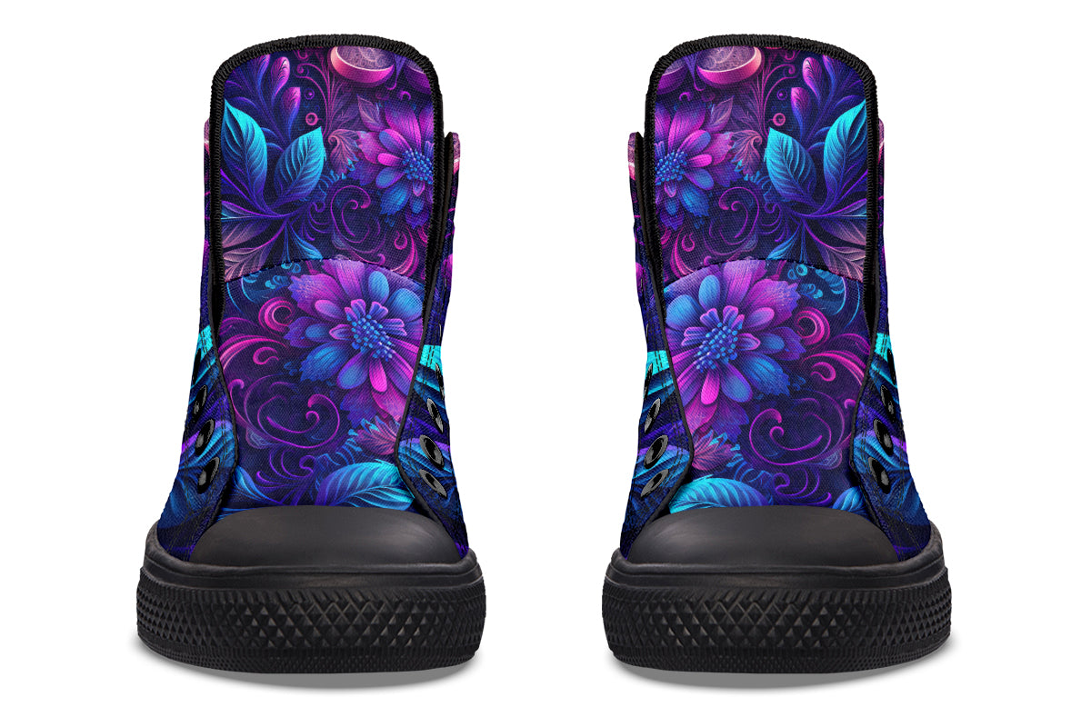 Secret Garden High Tops (Wide)