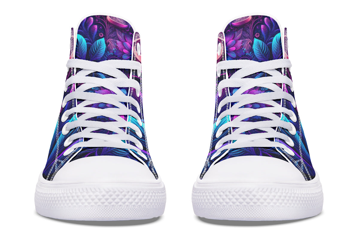 Secret Garden High Tops (Wide)