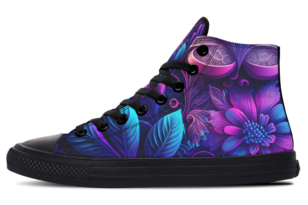 Secret Garden High Tops (Wide)