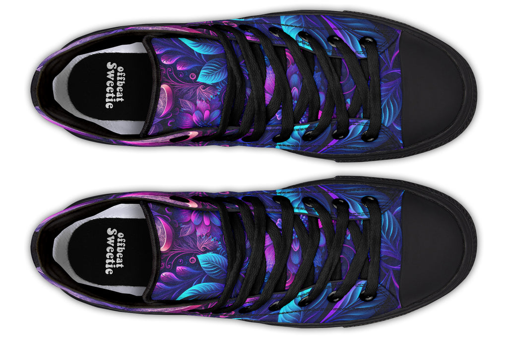 Secret Garden High Tops (Wide)