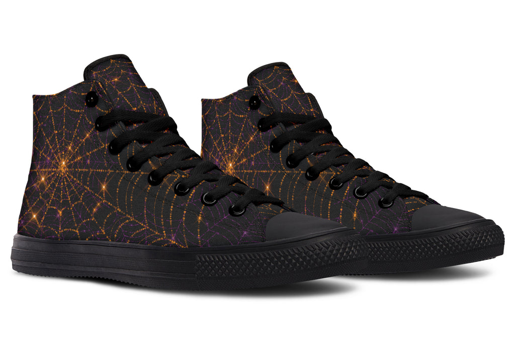 Spiderweb High Tops - Offbeat Sweetie
