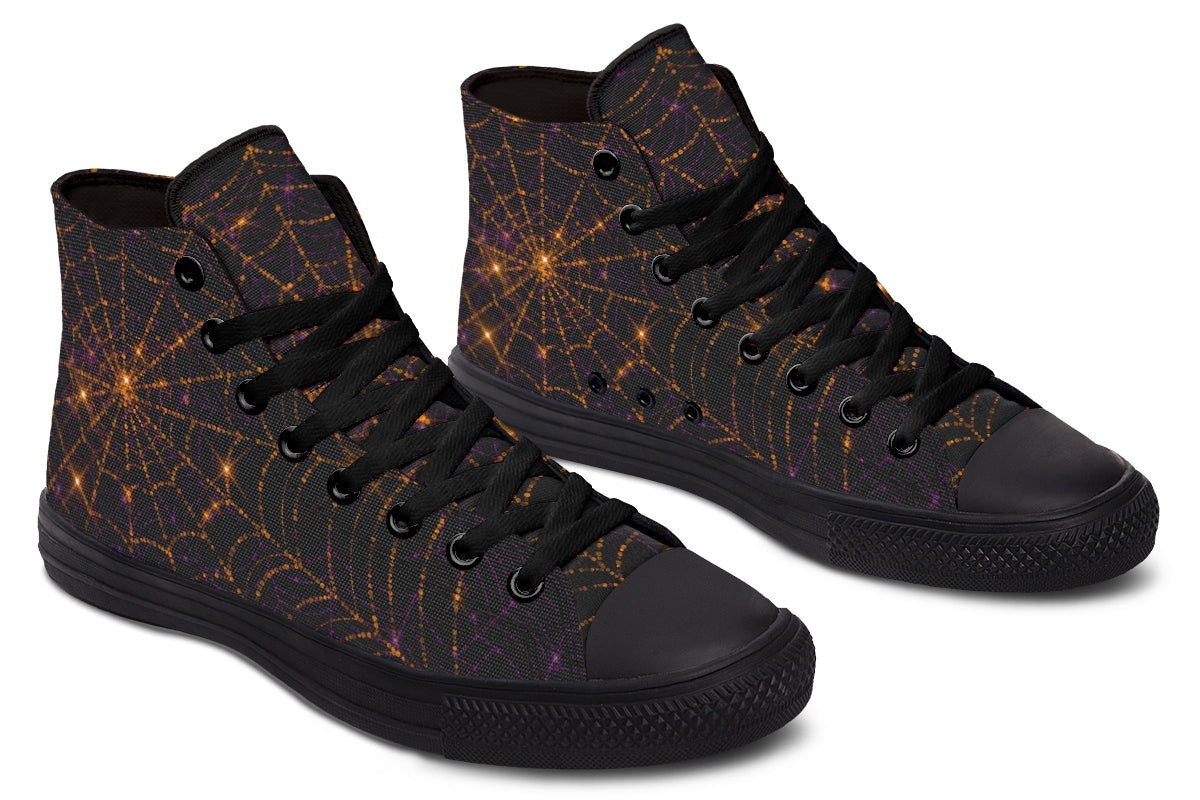 Spiderweb High Tops - Offbeat Sweetie