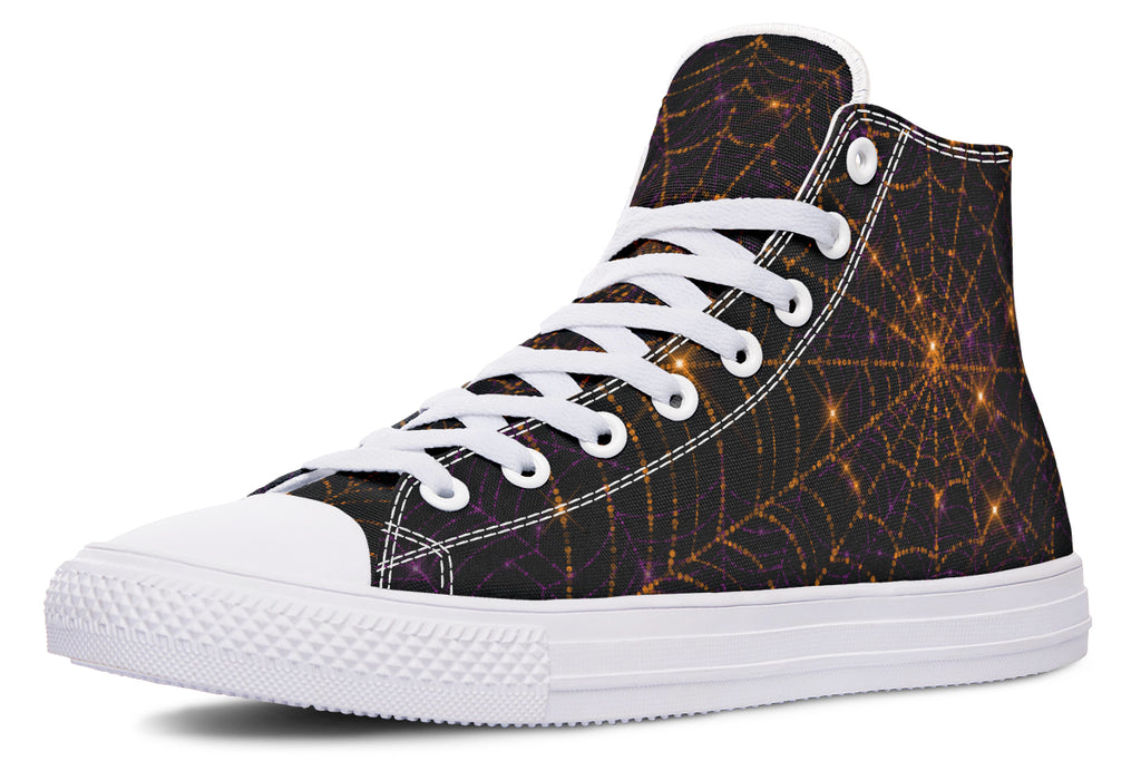 Spiderweb High Tops - Offbeat Sweetie