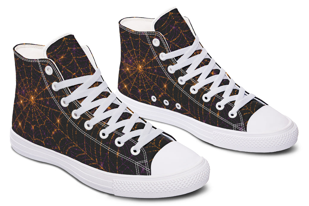 Spiderweb High Tops - Offbeat Sweetie