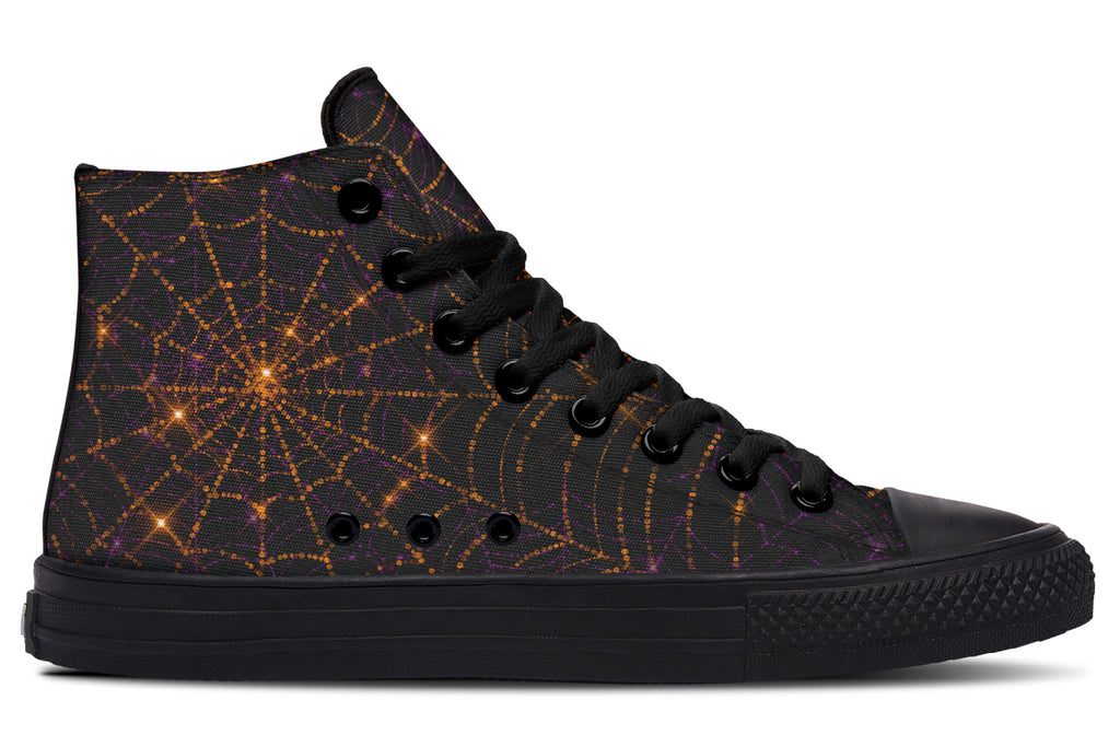 Spiderweb High Tops - Offbeat Sweetie