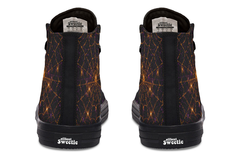 Spiderweb High Tops - Offbeat Sweetie