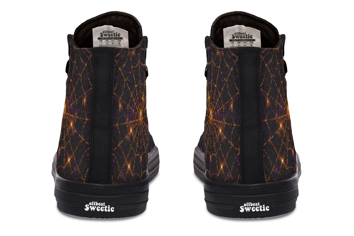 Spiderweb High Tops - Offbeat Sweetie