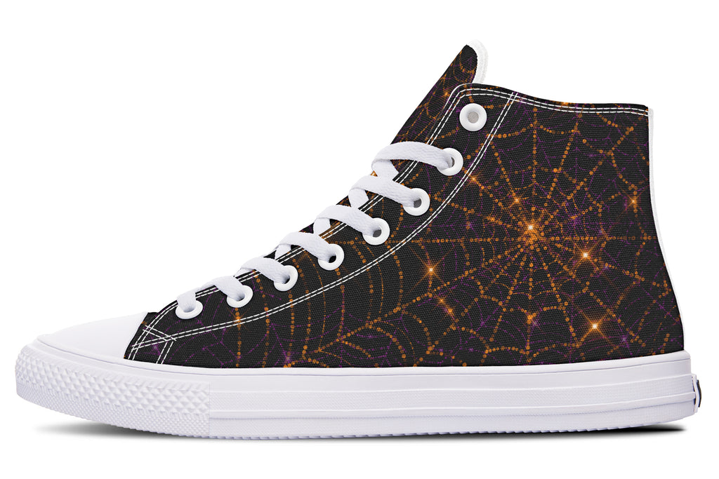 Spiderweb High Tops - Offbeat Sweetie