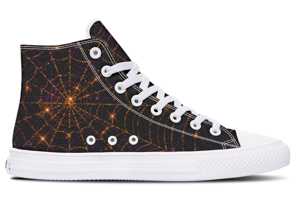 Spiderweb High Tops - Offbeat Sweetie