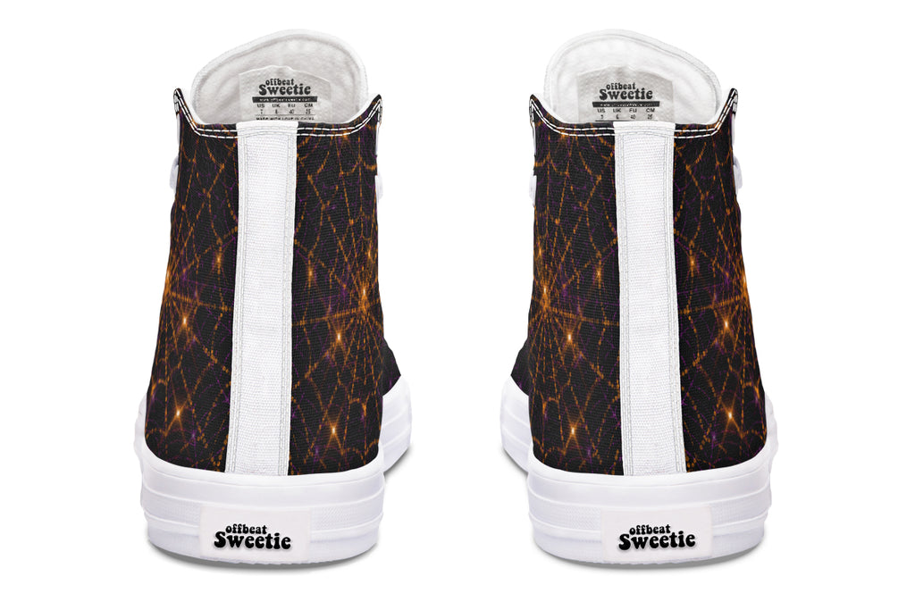 Spiderweb High Tops - Offbeat Sweetie