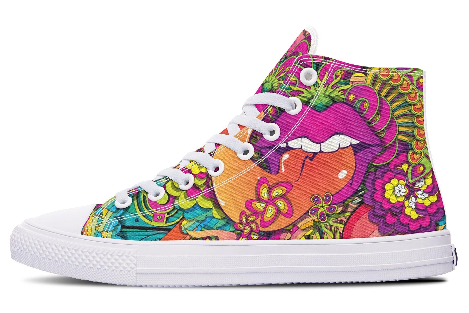 Summer Of Love High Tops - Offbeat Sweetie