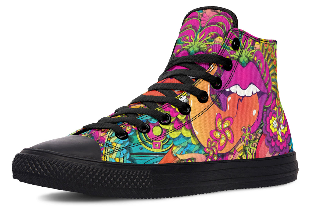 Summer Of Love High Tops (Wide)