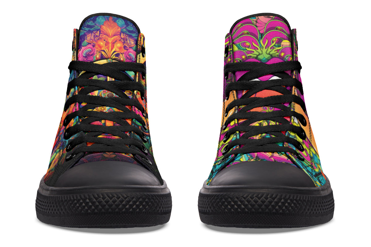 Summer Of Love High Tops (Wide)