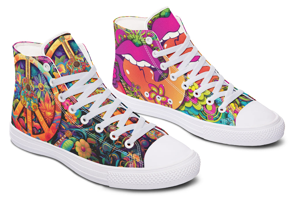 Summer Of Love High Tops