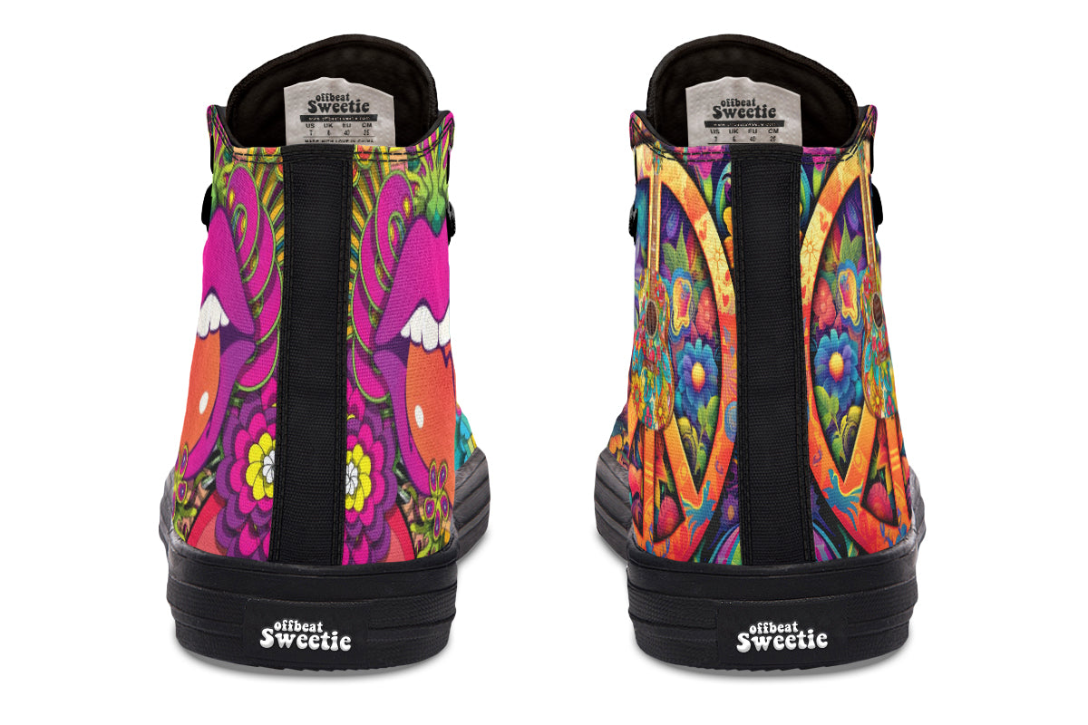 Summer Of Love High Tops