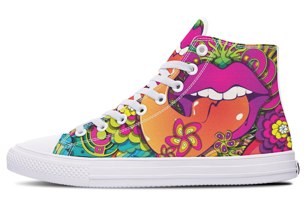 Summer Of Love High Tops (Wide)