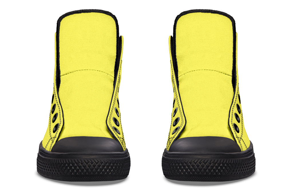Sunny Yellow High Tops (Wide)